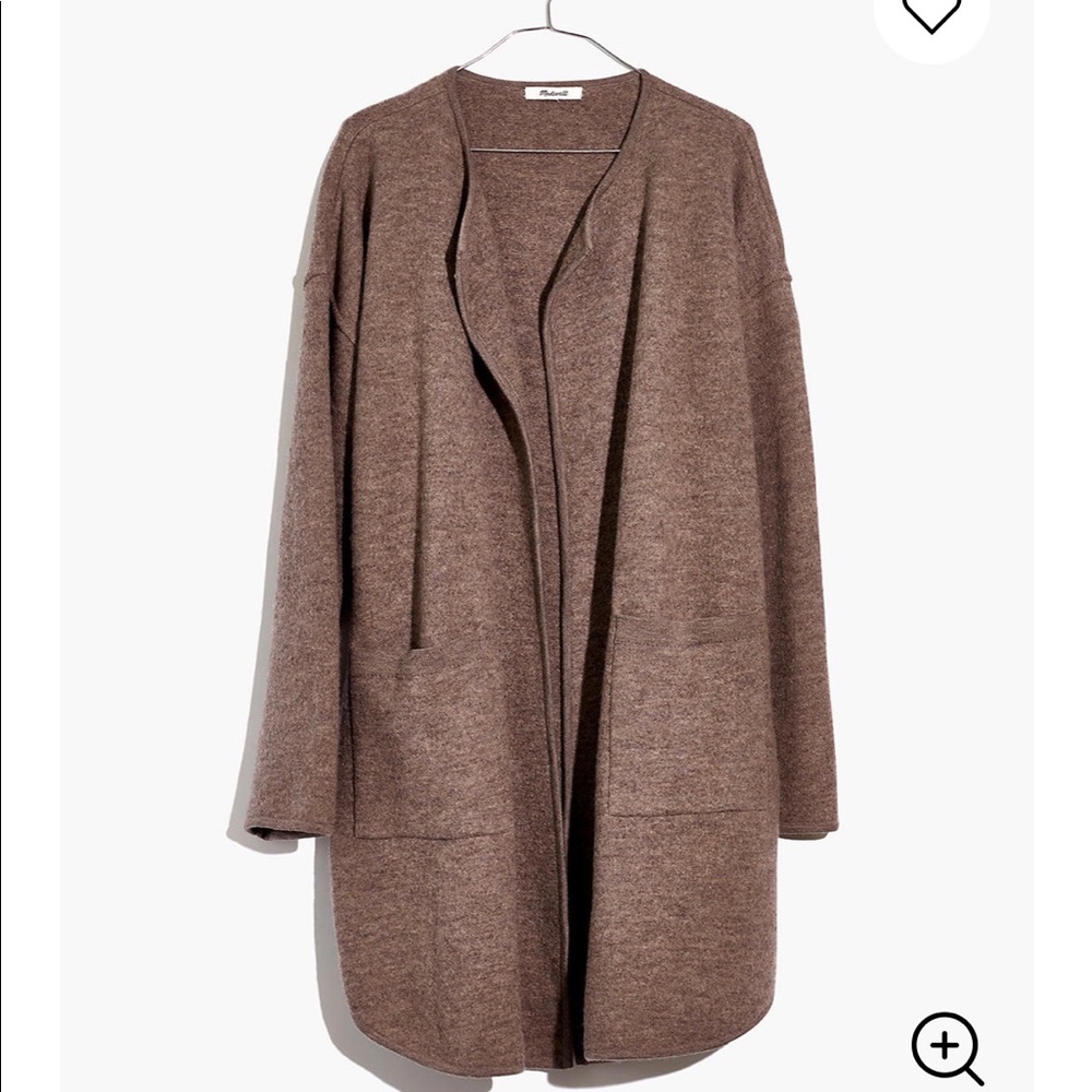 Madewell Minetta Sweater Coat (NWT)